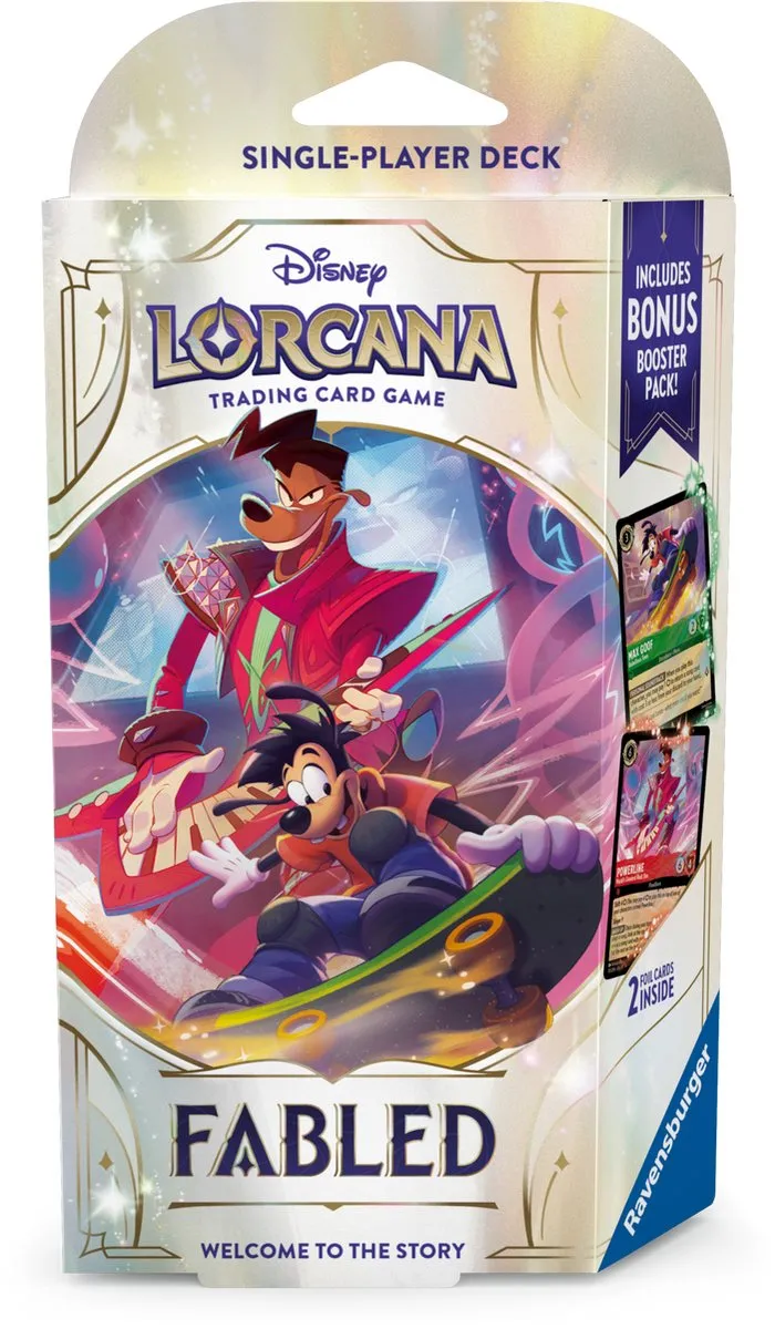 Ravensburger Disney Lorcana Fabled Goof Troop Starter Deck