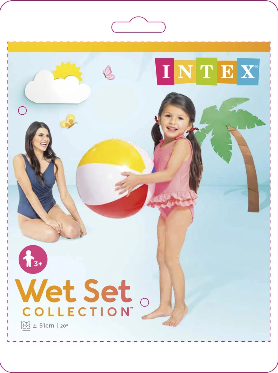 Intex Strandbal Ø51cm - Multicolor