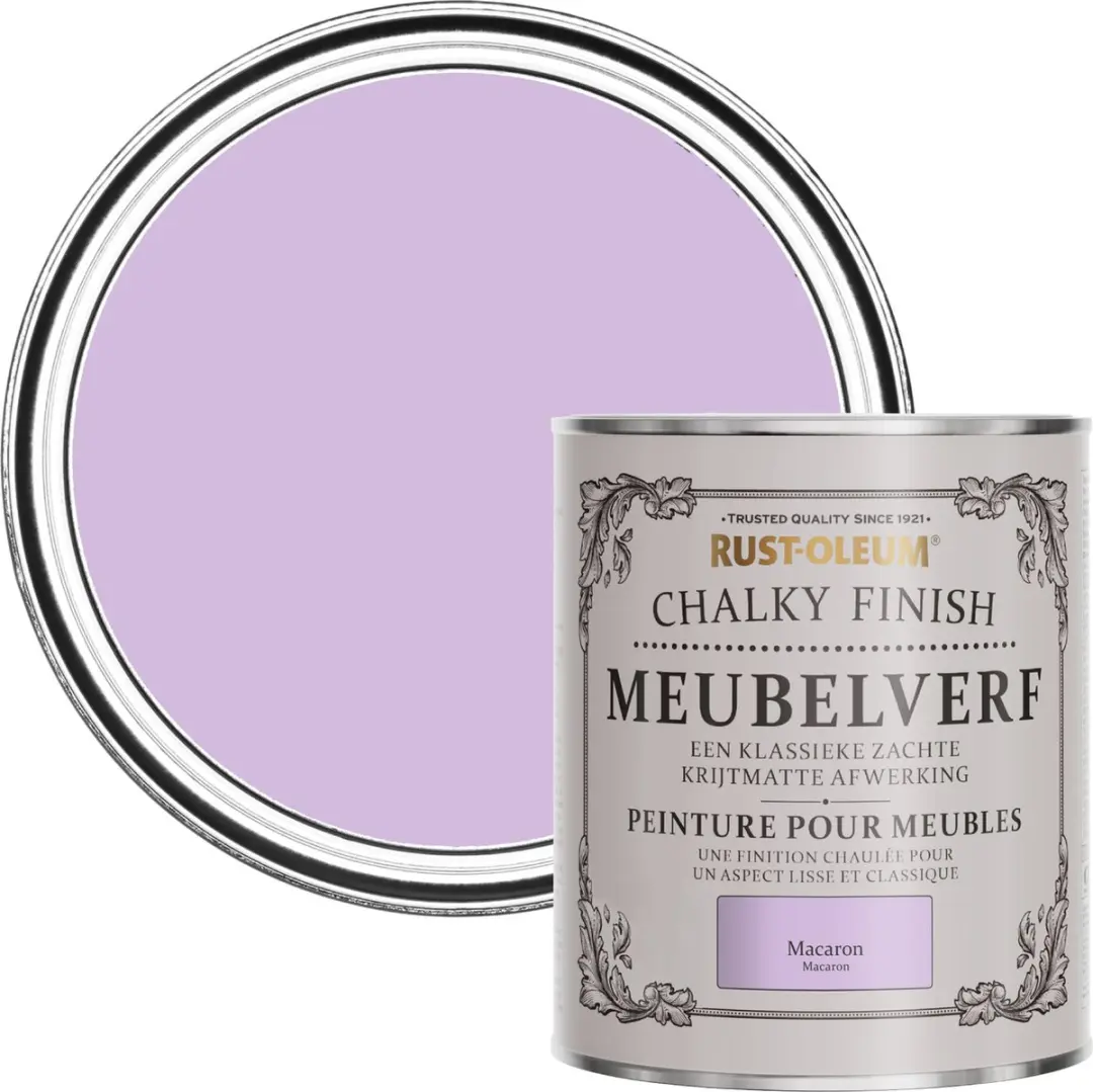 Rust-Oleum Paars Macaron Meubelverf 750ml