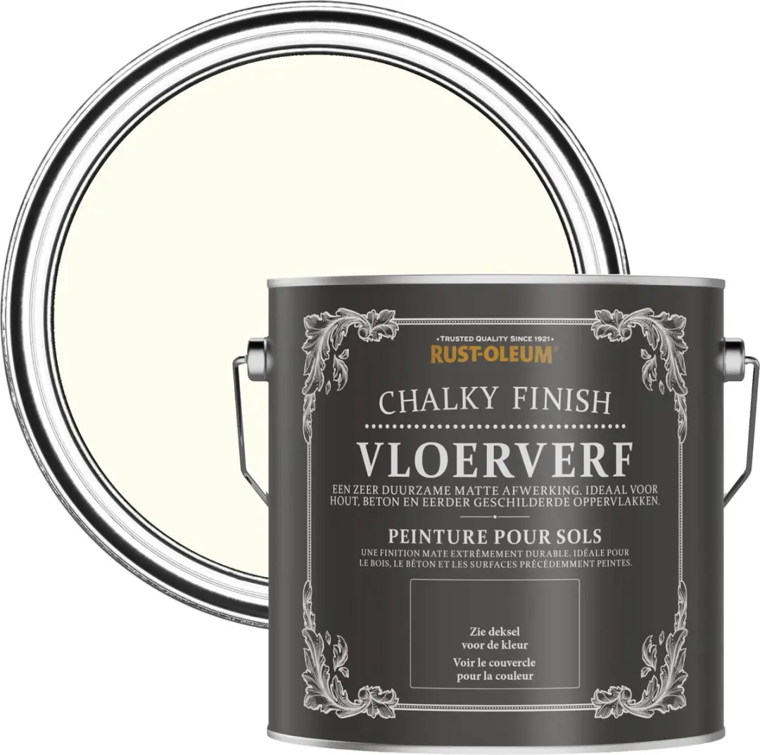 Rust-Oleum Vloerverf Gebroken Wit 2,5L