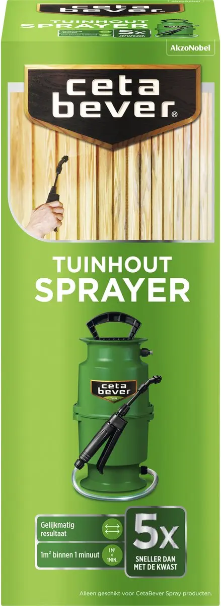 CetaBever Tuinhout Beits Sprayer