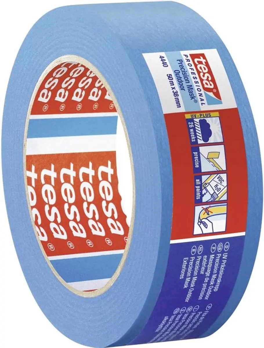 Tesa Precision Maskingtape Outdoor 4440 - 38mm - Blauw