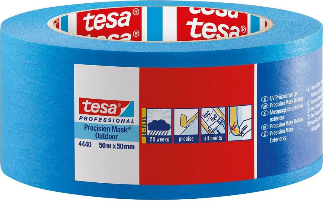 Tesa Precision Maskingtape Outdoor 4440 - 38mm - Blauw