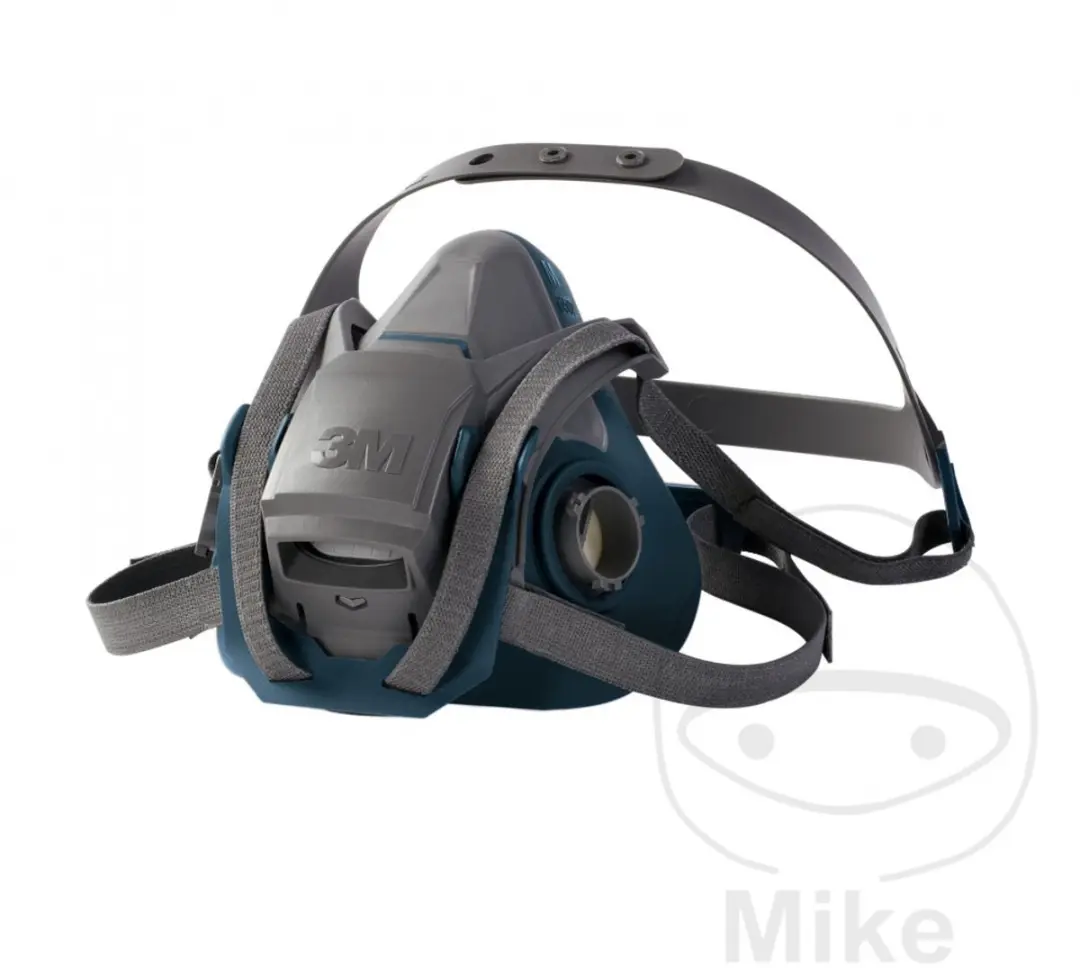 3M 6502QL Halfmasker - Maat M - Grijs/Blauw - afbeelding 6 van 6