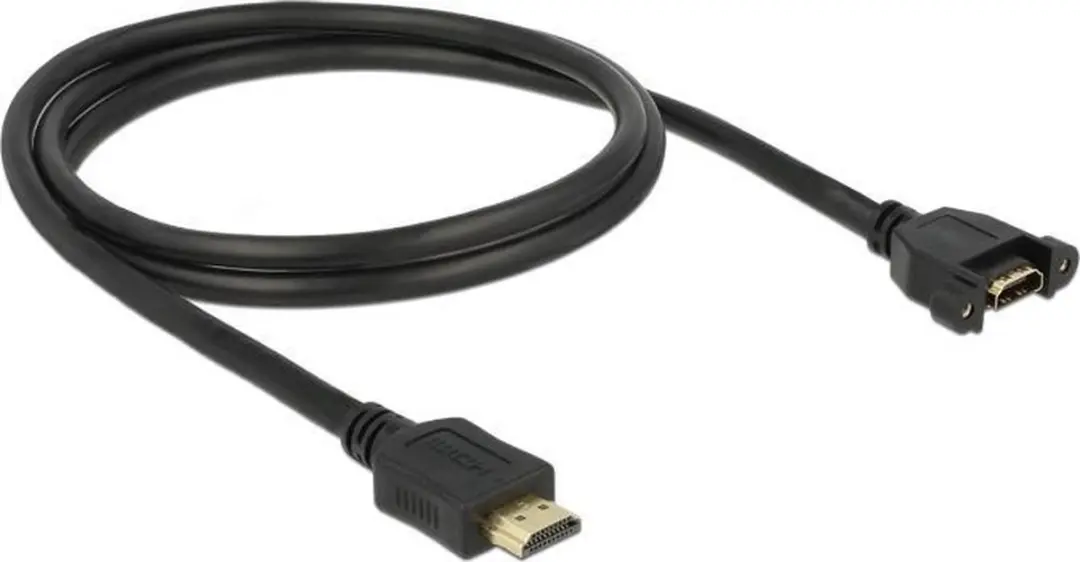 Delock HDMI Inbouwadapter 1.4 4K30Hz - 1m - Zwart
