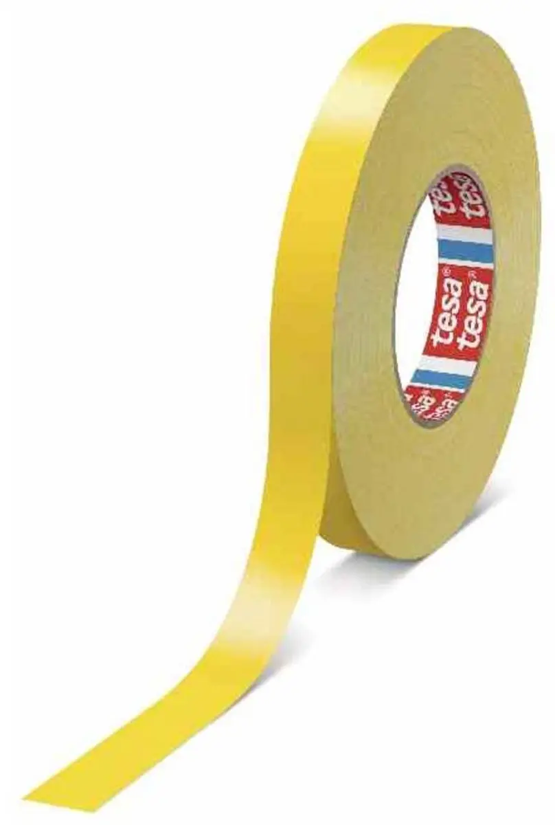 Tesa Textieltape Geel 50m