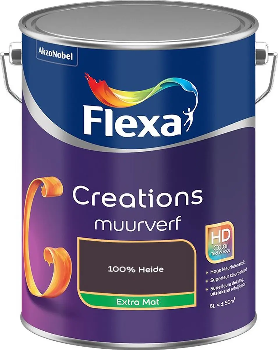 Flexa Creations Muurverf Extra Mat 100% Heide