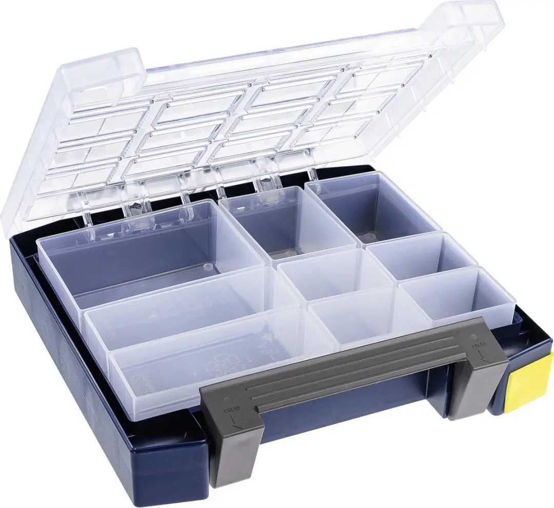 Raaco HandyBoxxser 55 Sorteerdozen - 4 Stuks - Donkerblauw