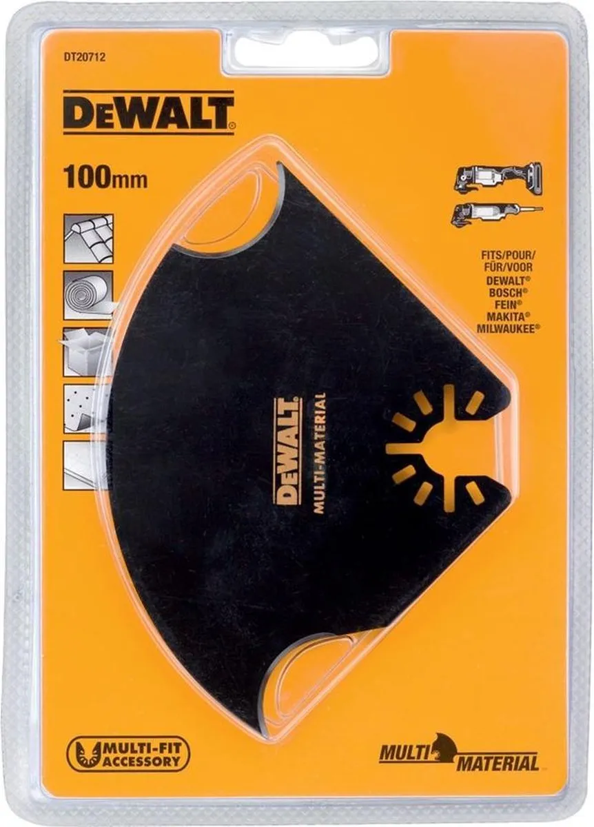 DeWalt DT20712 Universeel Zaagblad 102mm - Oscillerend Metaal