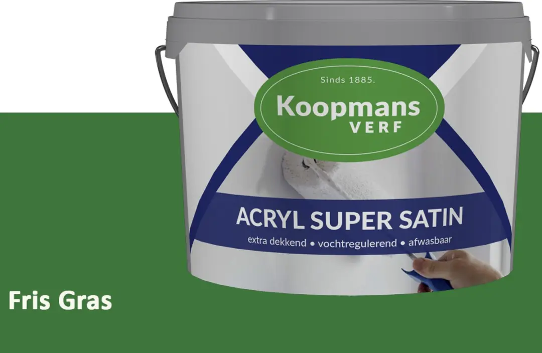 Koopmans Acryl Super Satin Muurverf 10L