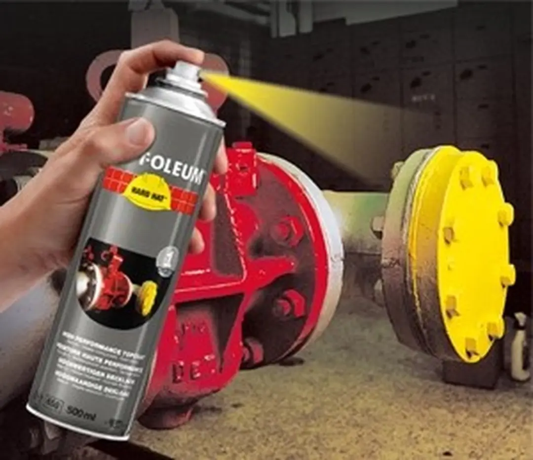 Rust-Oleum 2100 Hard Hat Spray - RAL 2000 Oranje 500ml
