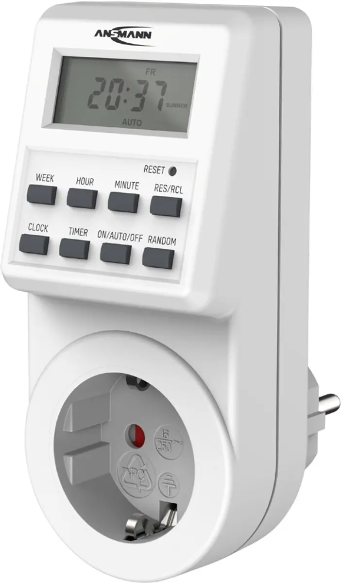 Ansmann AES6 Digitale Weekschakelklok