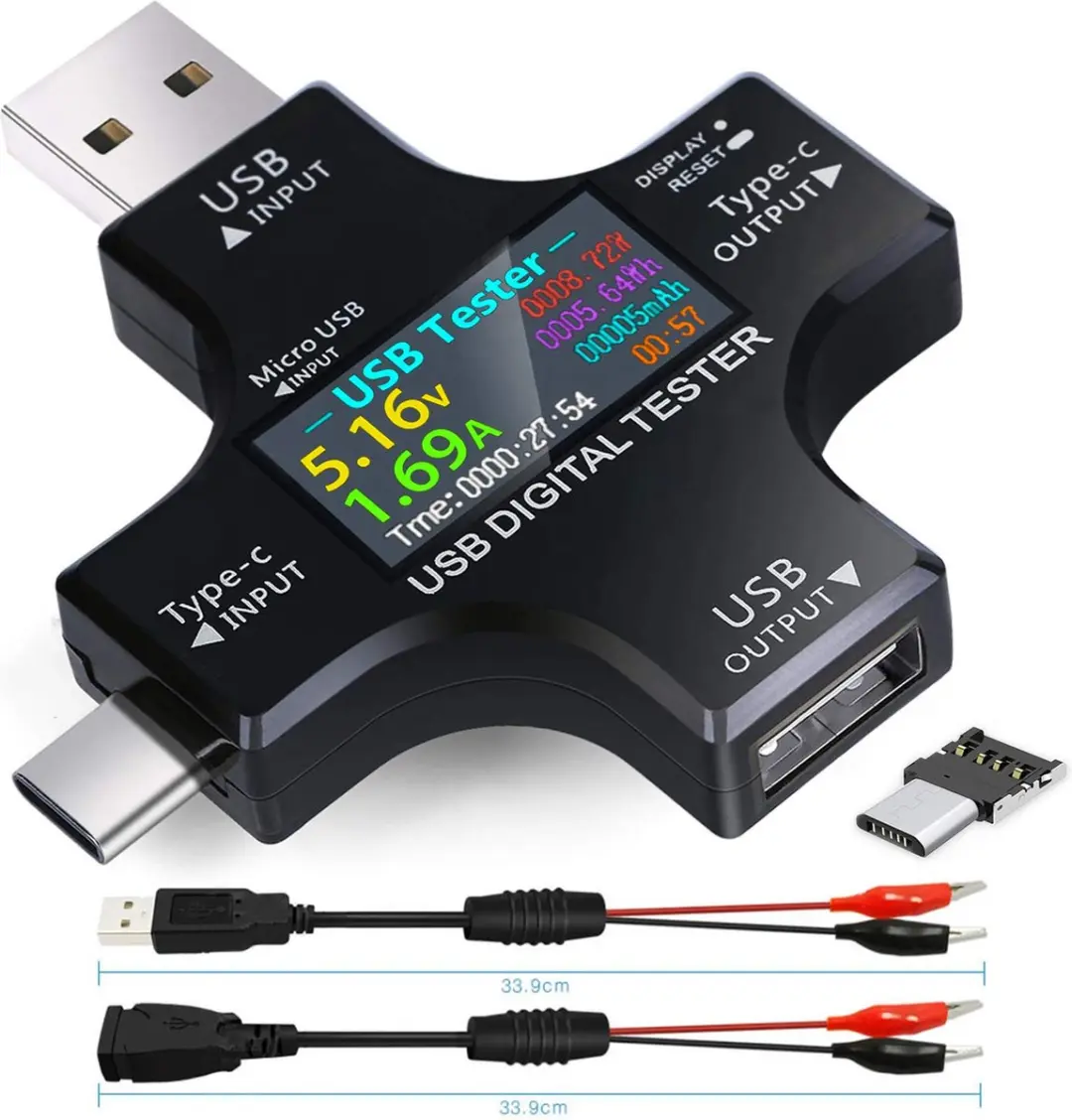 NÖRDIC Tester USB/USB-C Digitaal