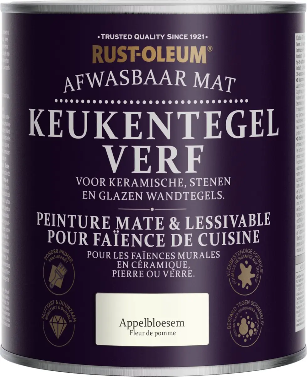 Rust-Oleum Appelbloesem Verf voor Keukentegels 750ml