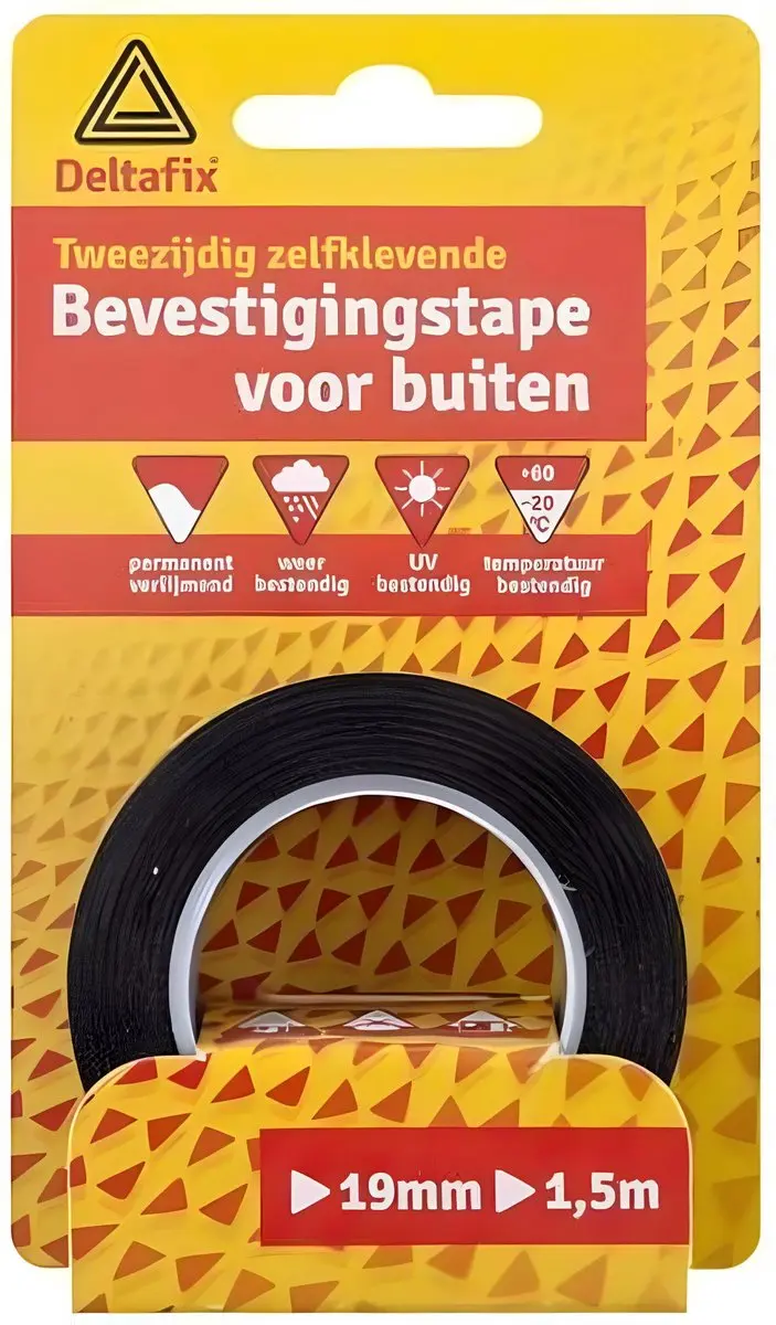 Deltafix Bevestigingstape 19mm x 1,5m