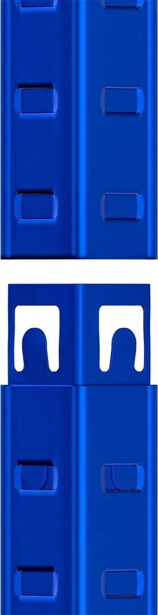 Monzana Stellingkast 180x70x40cm Blauw - 5 Schappen