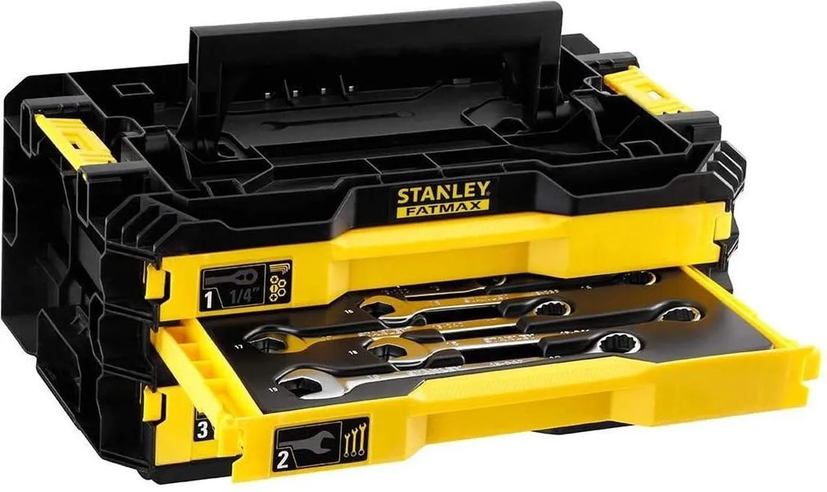 Stanley Pro-Stack Kit 3 Lades FMMT98107-1 - 126 Stuks - Zwart/Geel