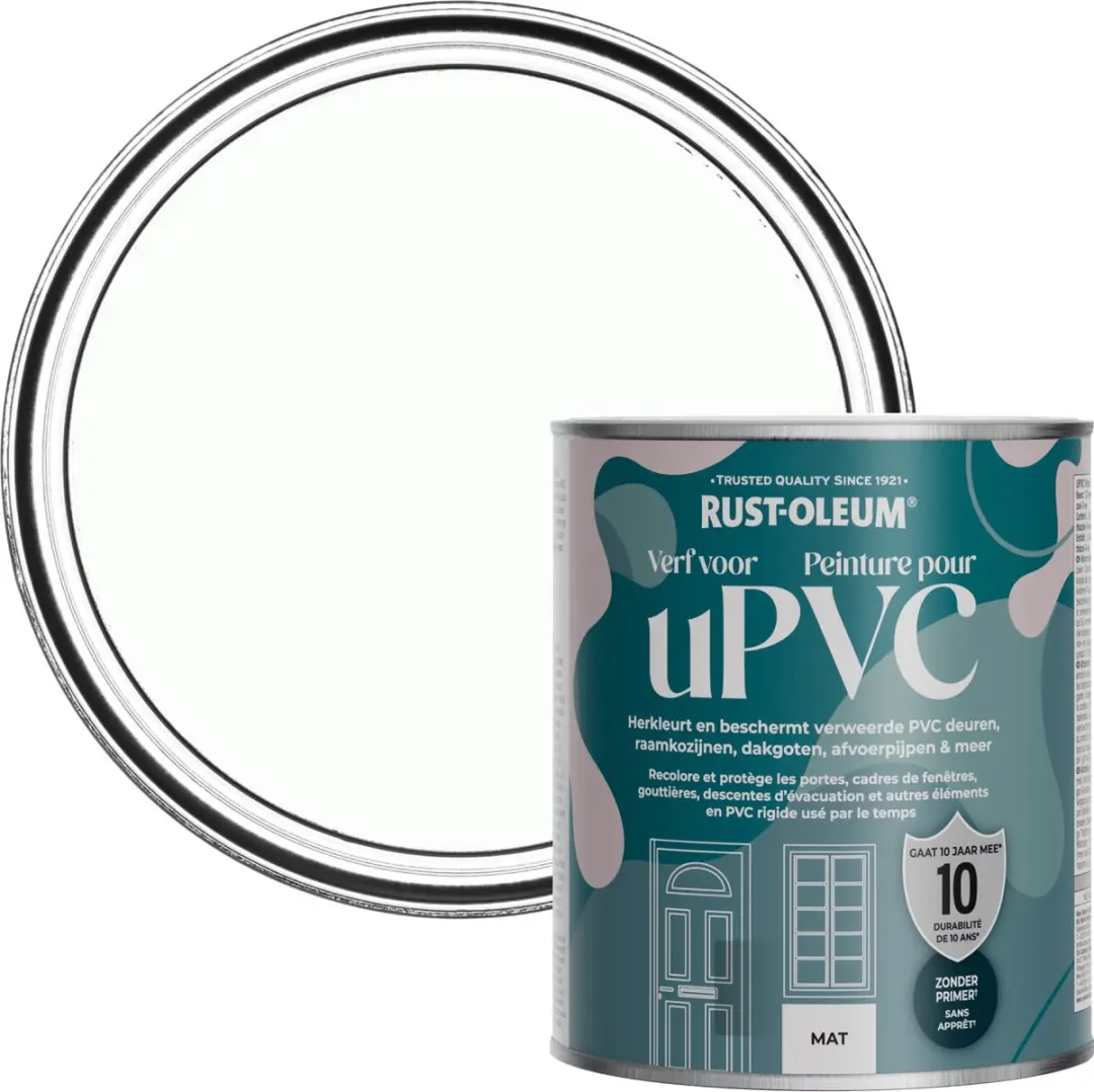 Rust-Oleum Donkergrijs Verf PVC Maansteen 750ml