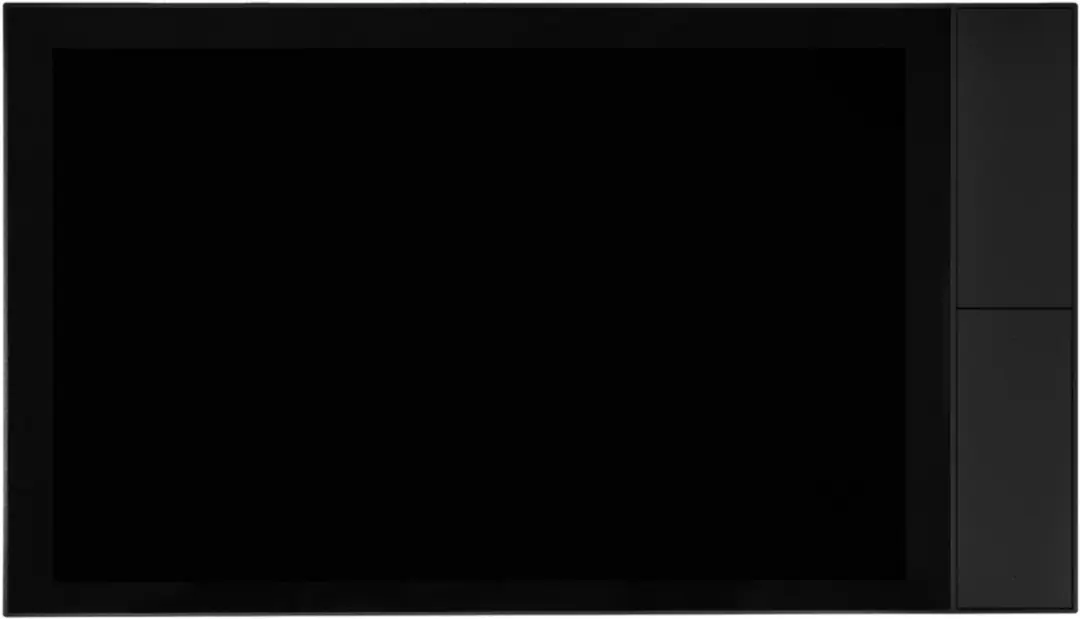 Shelly SAWD3-XL-B Wall Display - Zwart