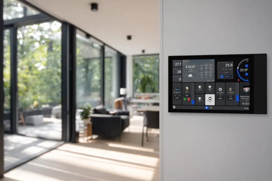Shelly SAWD3-XL-B Wall Display - Zwart