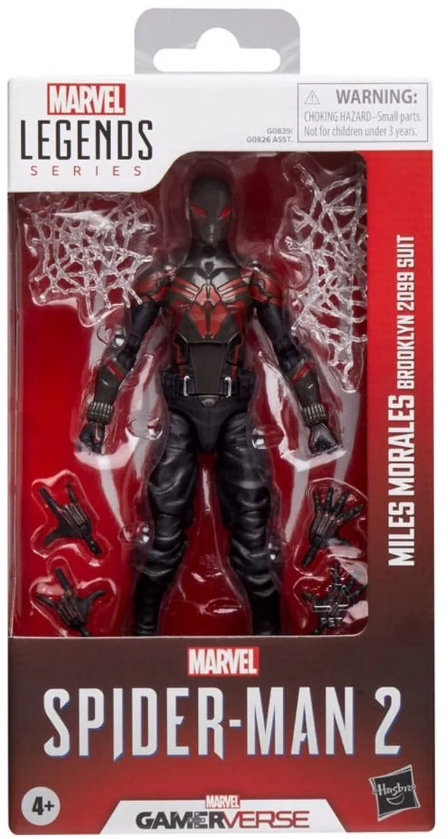Hasbro Spider-Man 2 Marvel Legends Miles Morales G08395X0 Action Figuur - 15cm