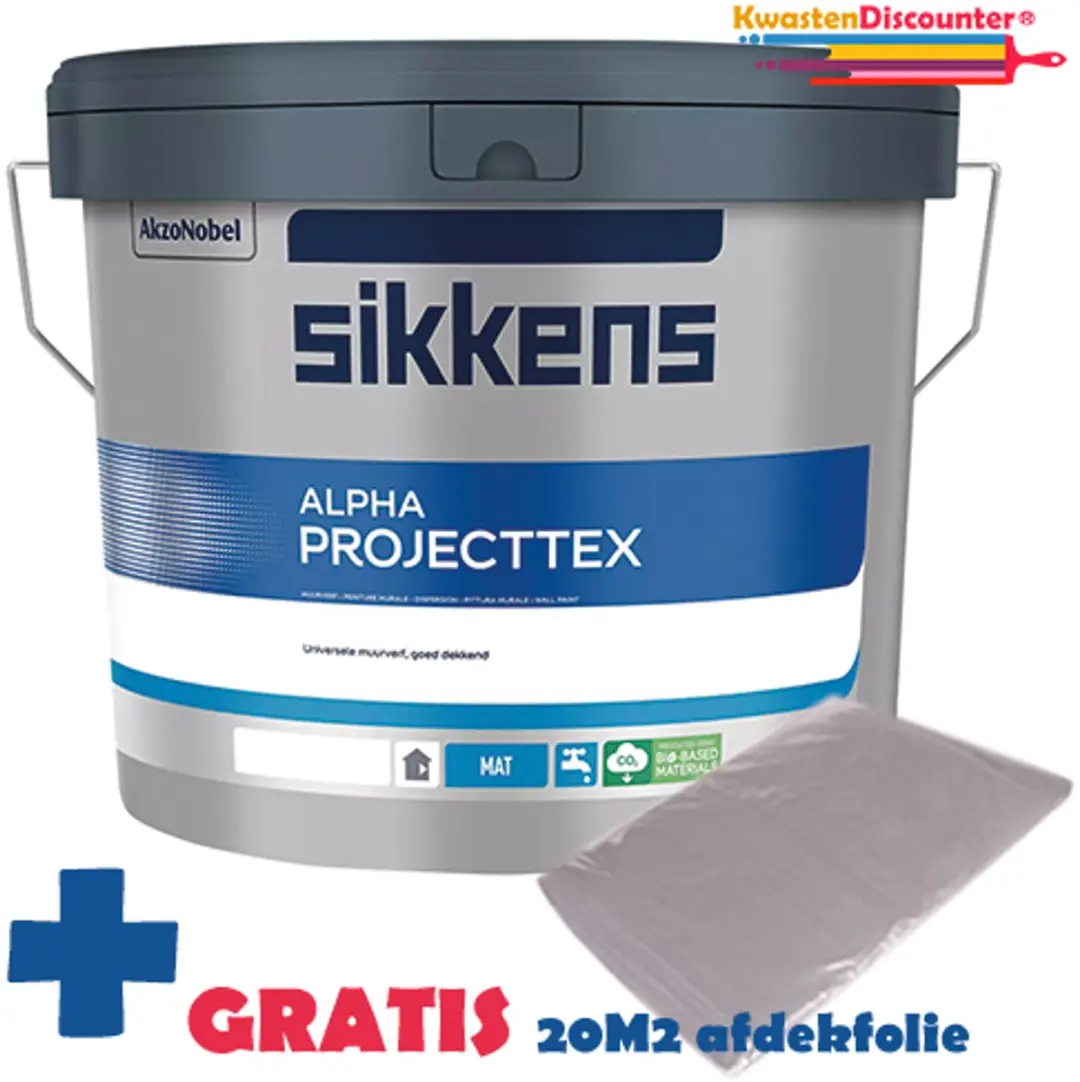 Sikkens Alpha Projecttex G0.05.85 Muurverf 10L