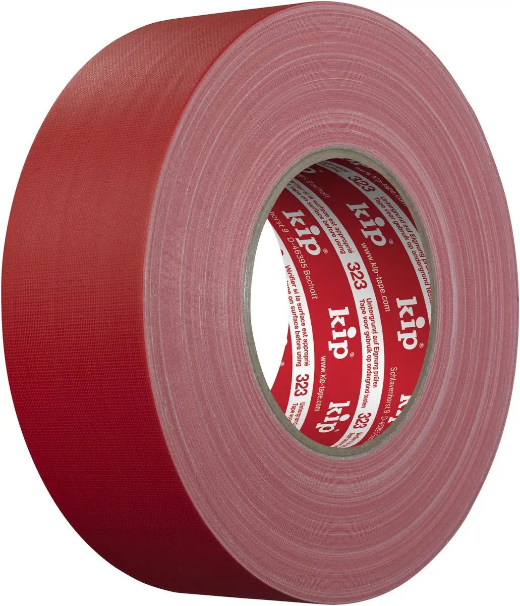 Kip Gaffer's Tape 50mm x 50m Rood