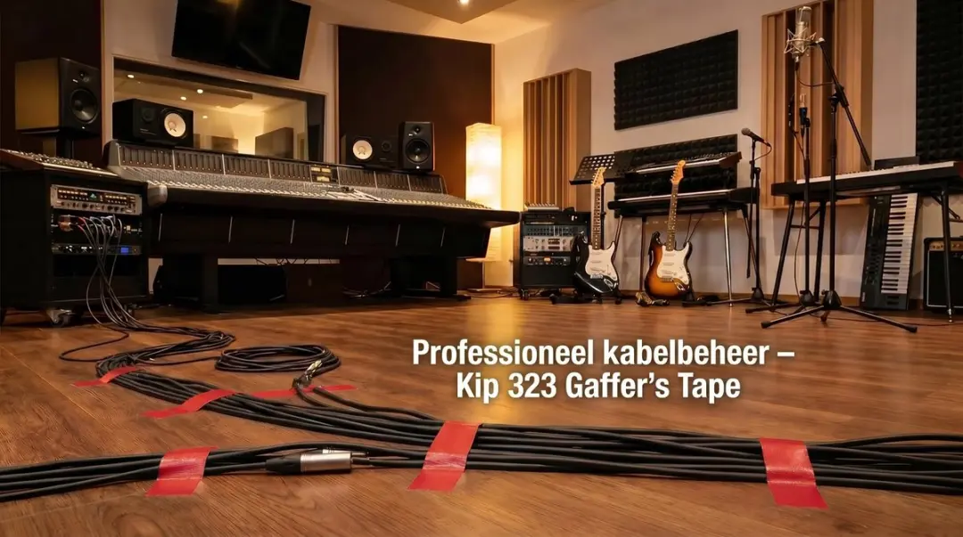 Kip Gaffer's Tape 50mm x 50m Rood