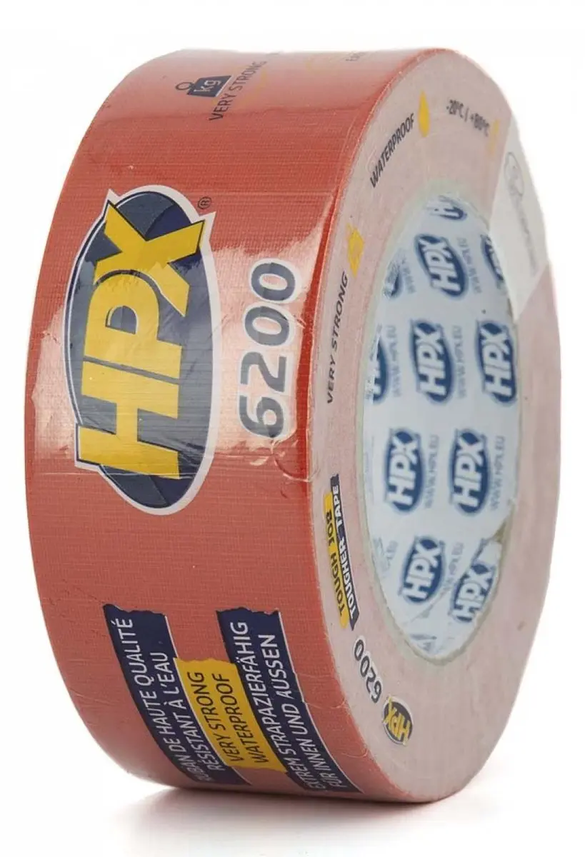 HPX Pantsertape Rood 48mm x 25m