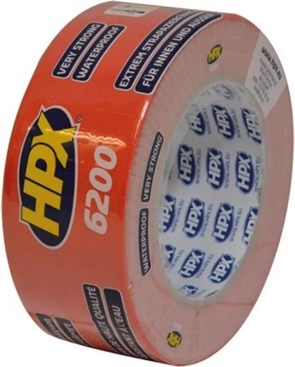 HPX Pantsertape Rood 48mm x 25m