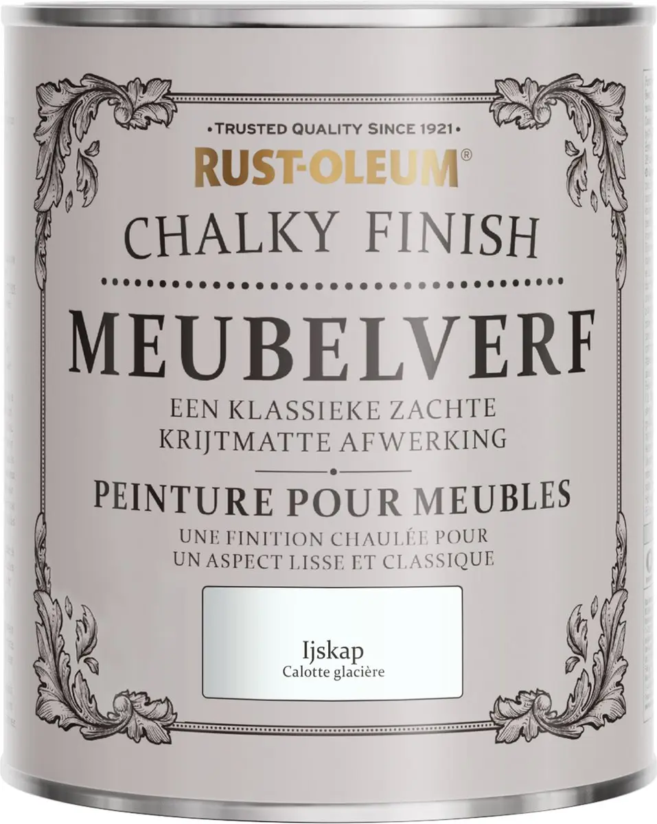 Rust-Oleum Lichtblauw Chalky Finish Meubelverf 750ml