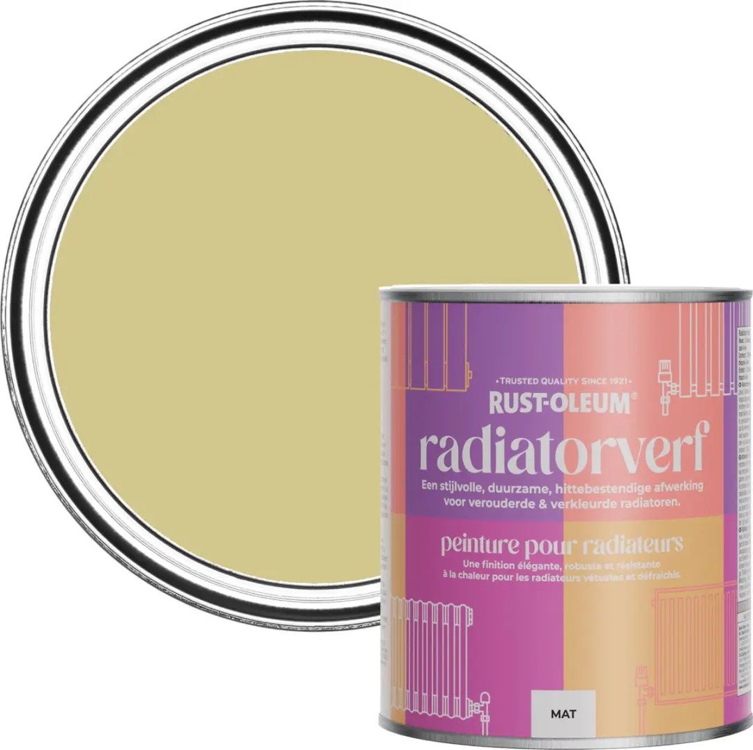 Rust-Oleum Groene Radiatorverf 750ml