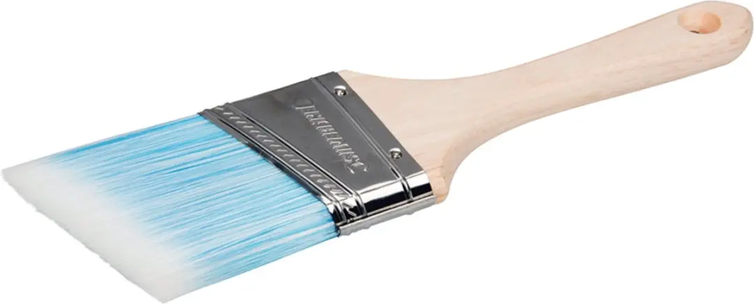Silverline Licht Gebogen Schilderskwast 65mm - Houten Handvat