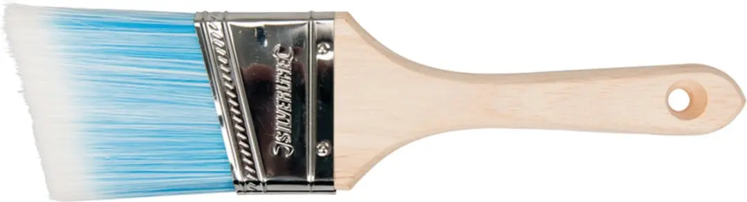 Silverline Licht Gebogen Schilderskwast 65mm - Houten Handvat