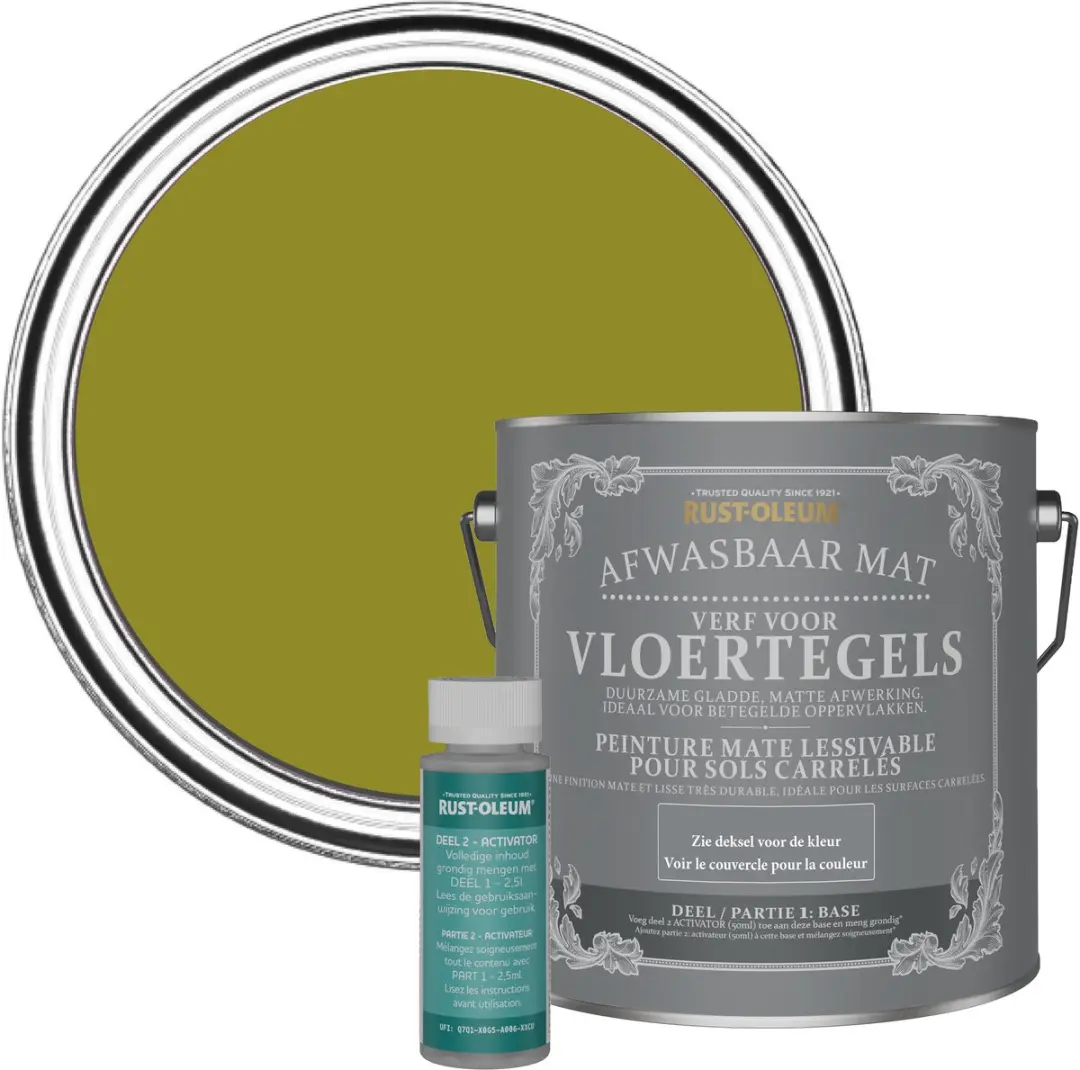 Rust-Oleum Vloertegelverf Mat 2,5L