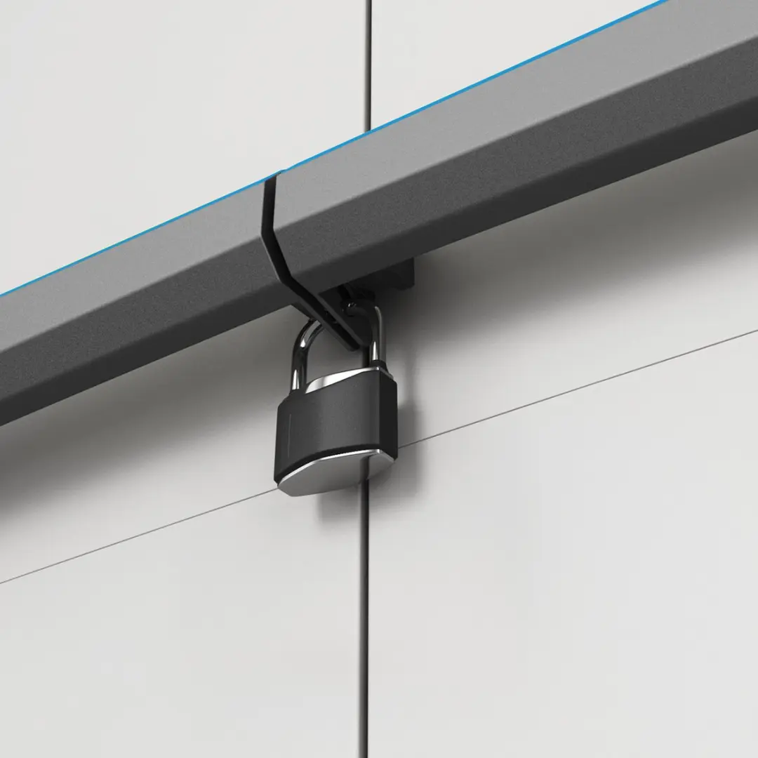 Keter Linear Utility Opbergkast 68x173x39cm - Grijs/Zwart