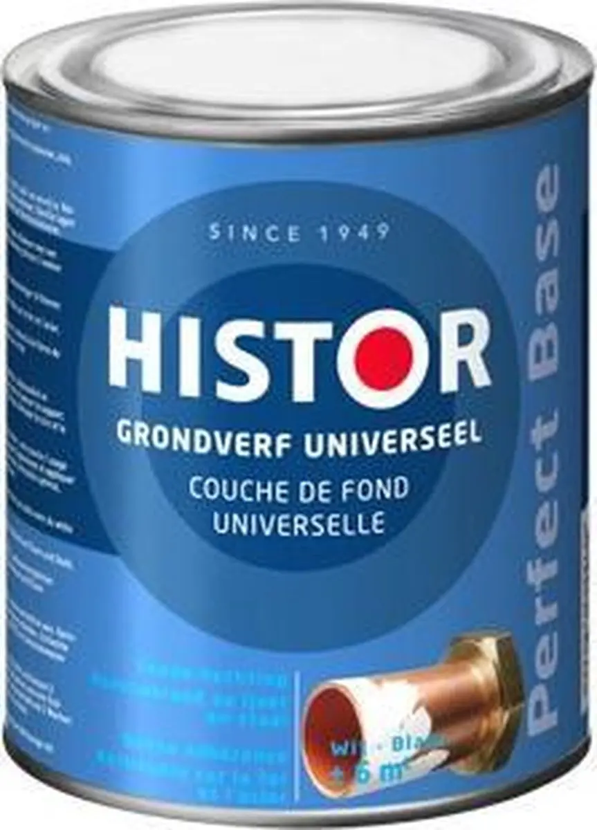 Histor Perfect Base Grondverf 750ml - Wit