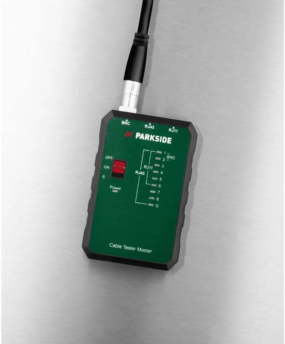 PARKSIDE Contactloze Netwerk Kabeltester - Groen