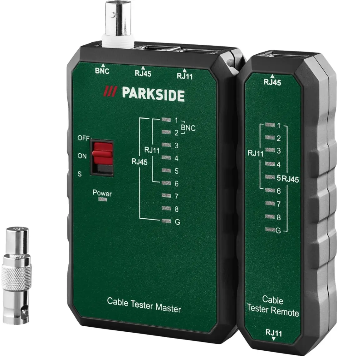 PARKSIDE Contactloze Netwerk Kabeltester - Groen - afbeelding 6 van 6