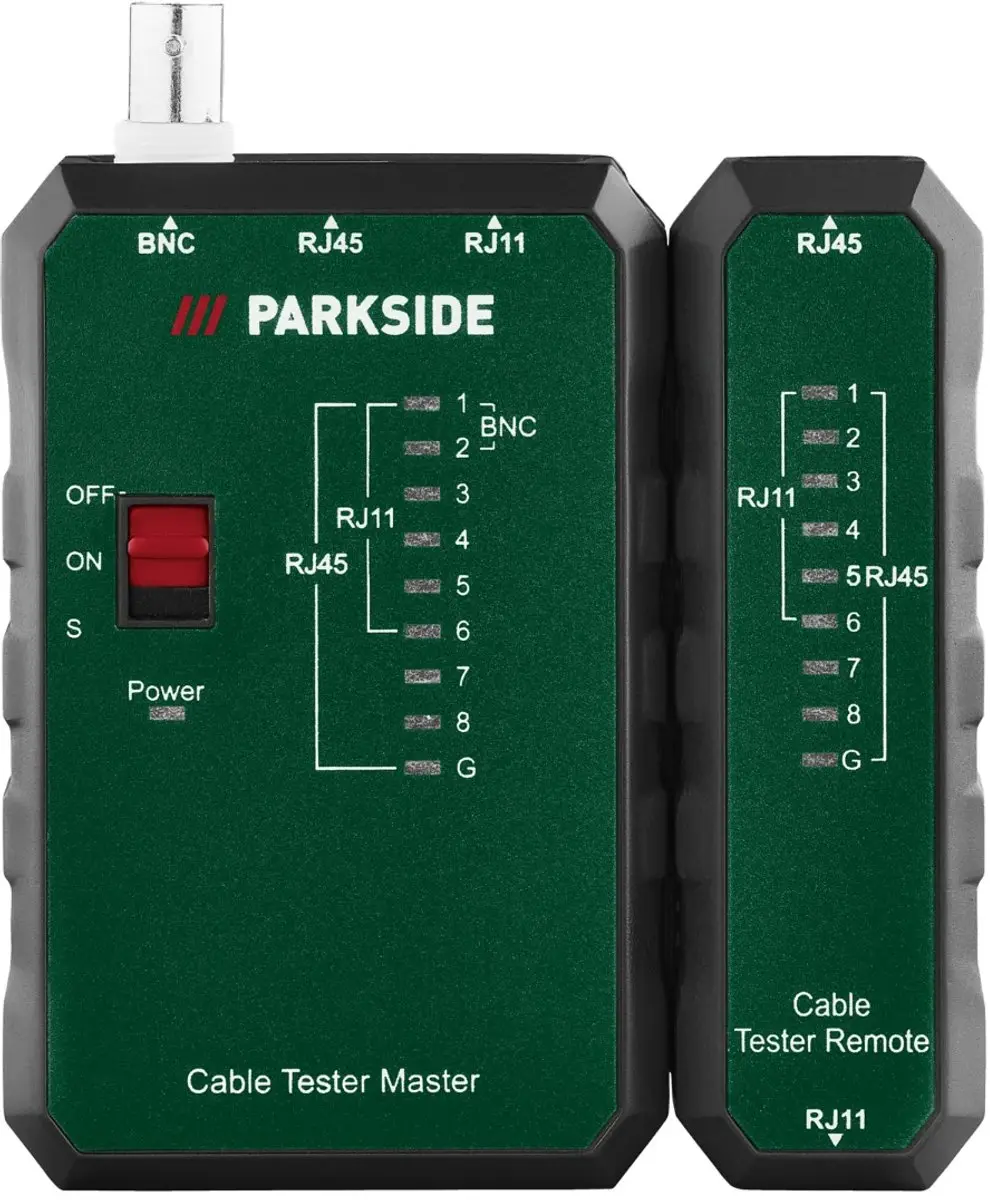 PARKSIDE Contactloze Netwerk Kabeltester