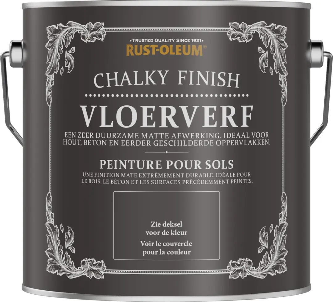 Rust-Oleum Lichtbruin Vloerverf Klei 2,5L