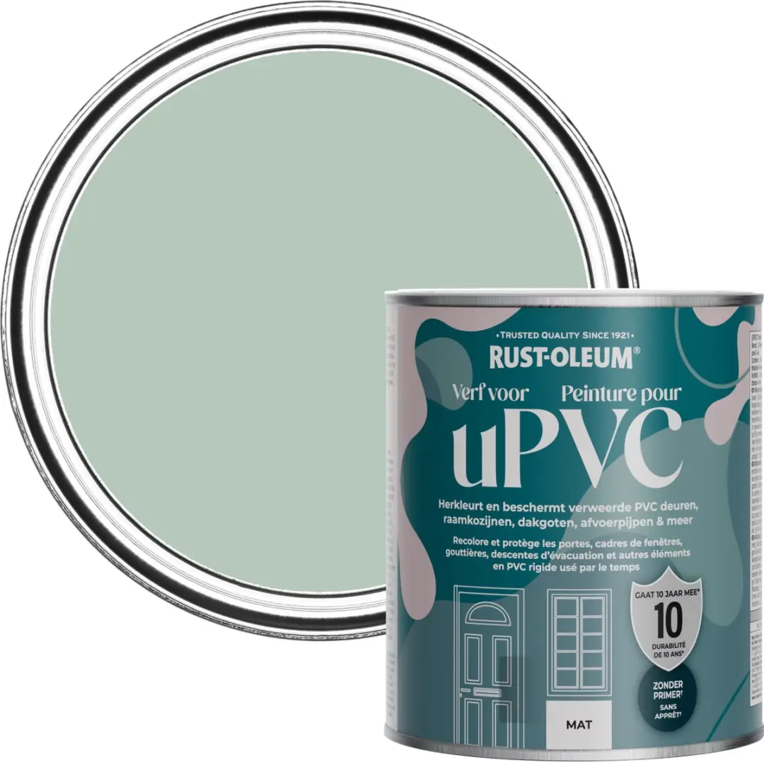 Rust-Oleum Groen Verf voor PVC 750ml