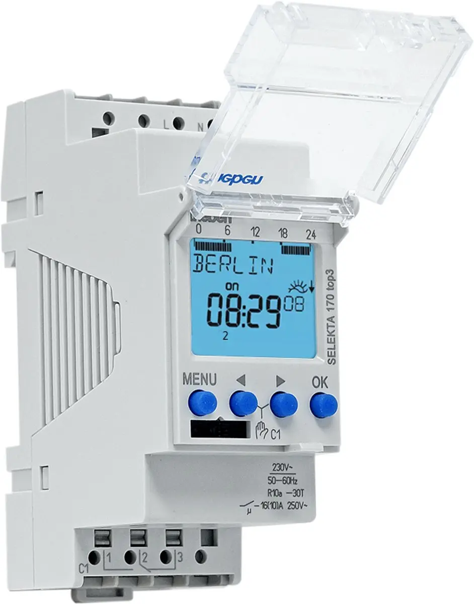 Theben SELEKTA 170 Astro-Timer 600W - Grijs
