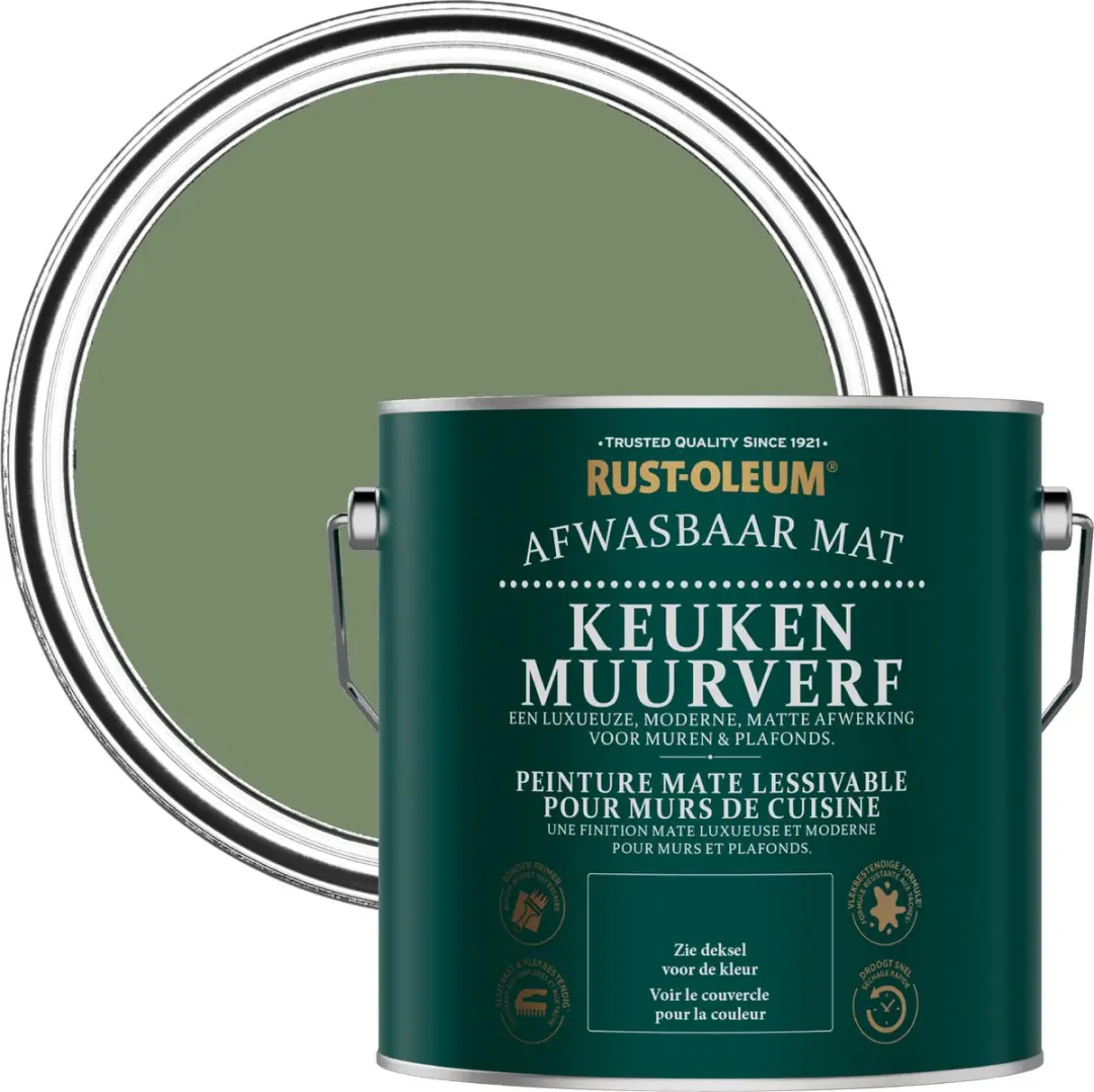 Rust-Oleum Struikgewas Keuken Muurverf 2,5L