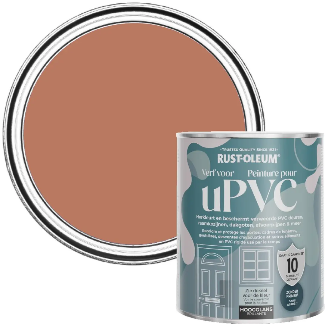 Rust-Oleum Verf PVC Hoogglans Siena 750ml