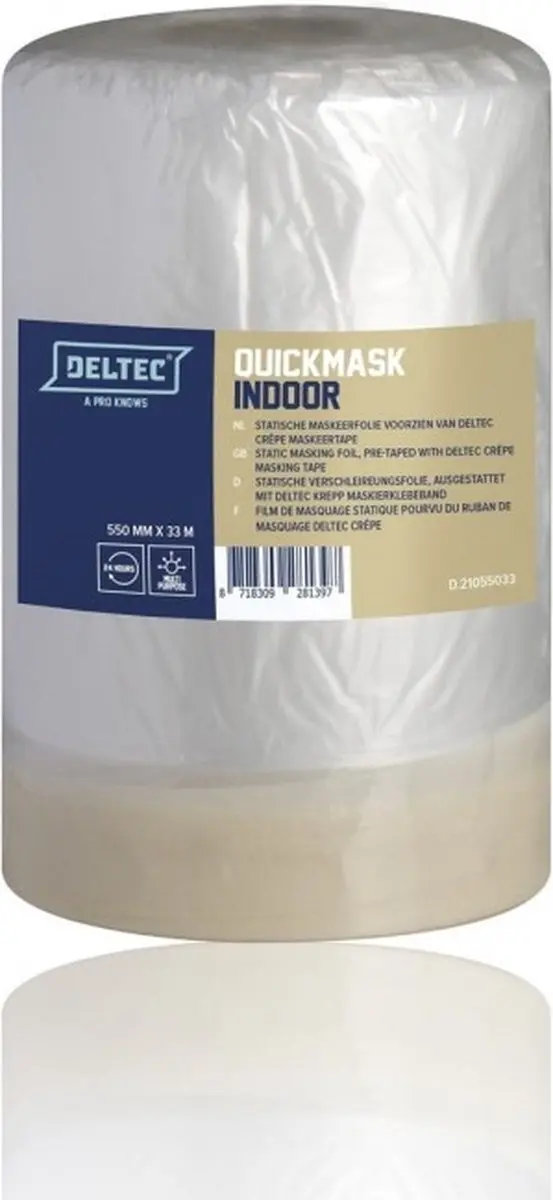 Deltec Quick Mask Indoor 1400mm x 33m