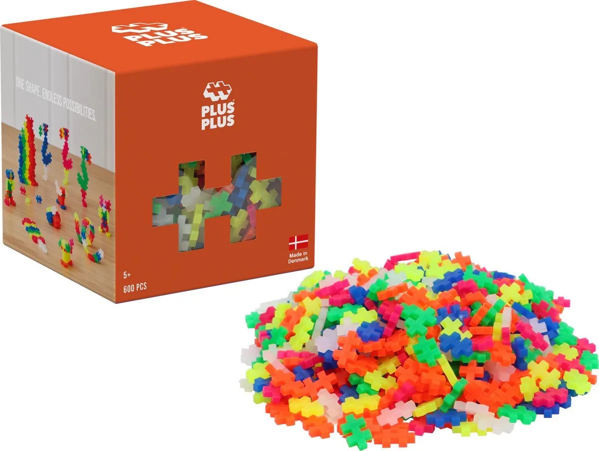 Plus-Plus BIG Pastel Mix Bouwset 400 Stuks