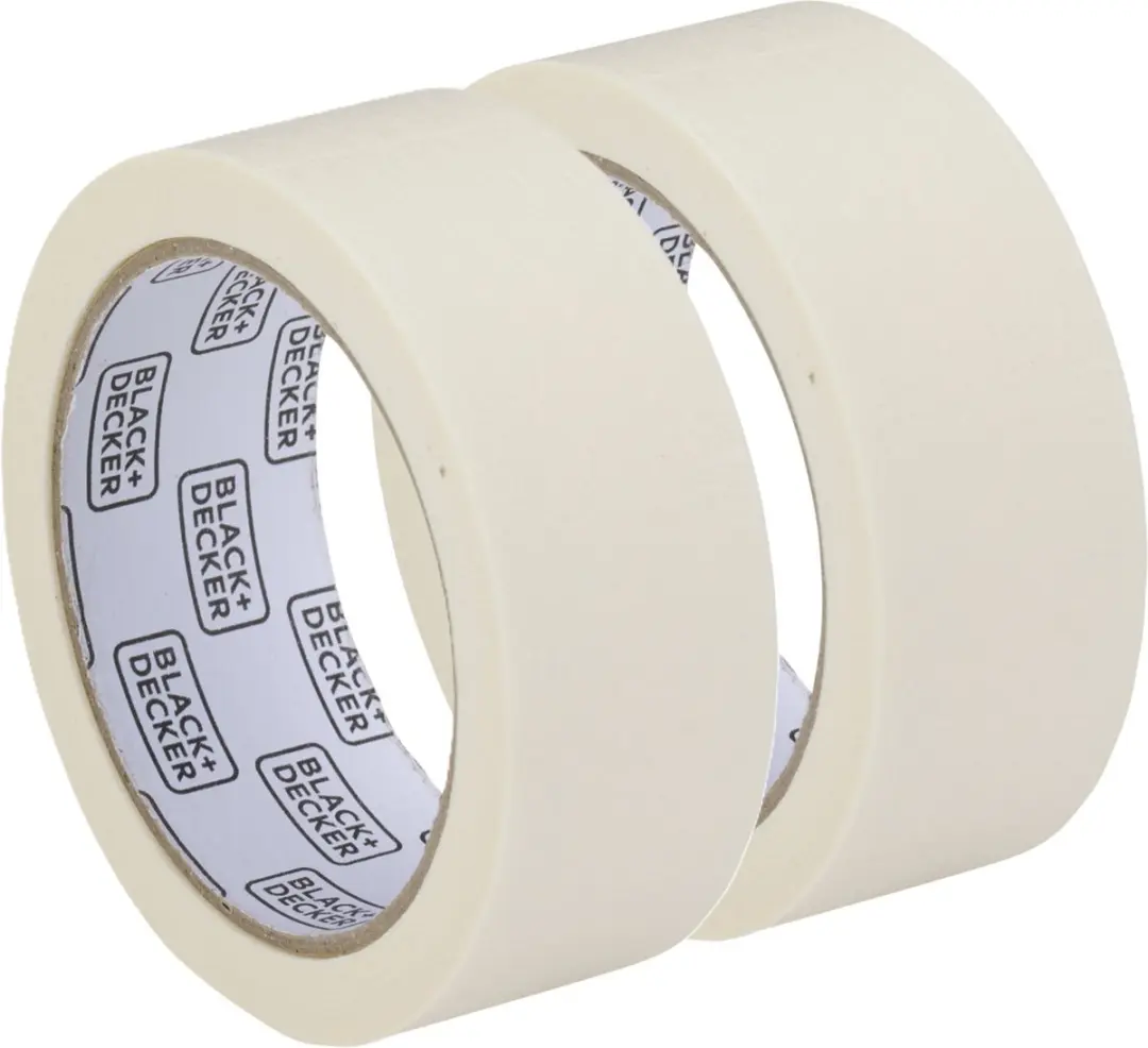 BLACK+DECKER Afplaktape Wit 36mm x 25m