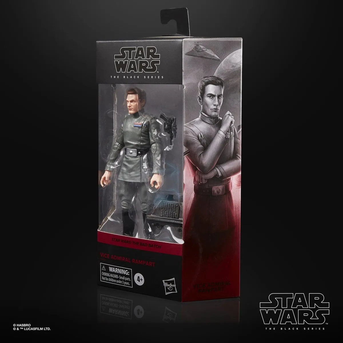 Star Wars The Bad Batch Actiefiguur Admiral Rampart 15cm - 29325