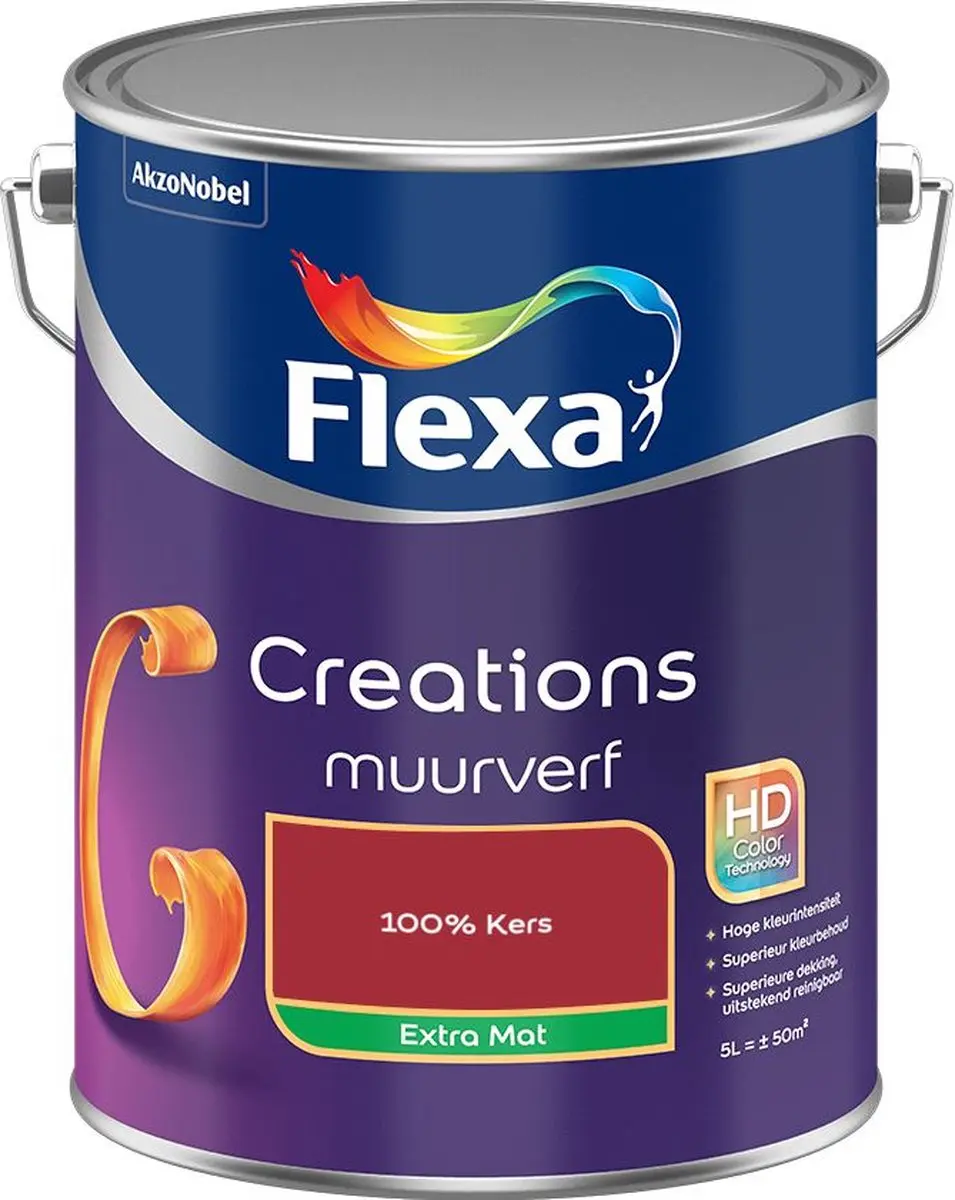 Flexa Creations Muurverf Extra Mat 100% Kers
